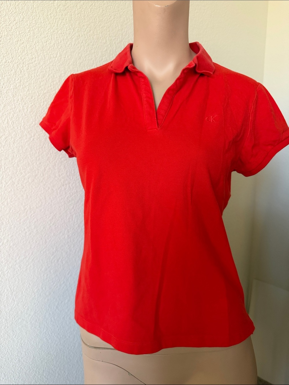Calvin Klein Jeans top PM orange